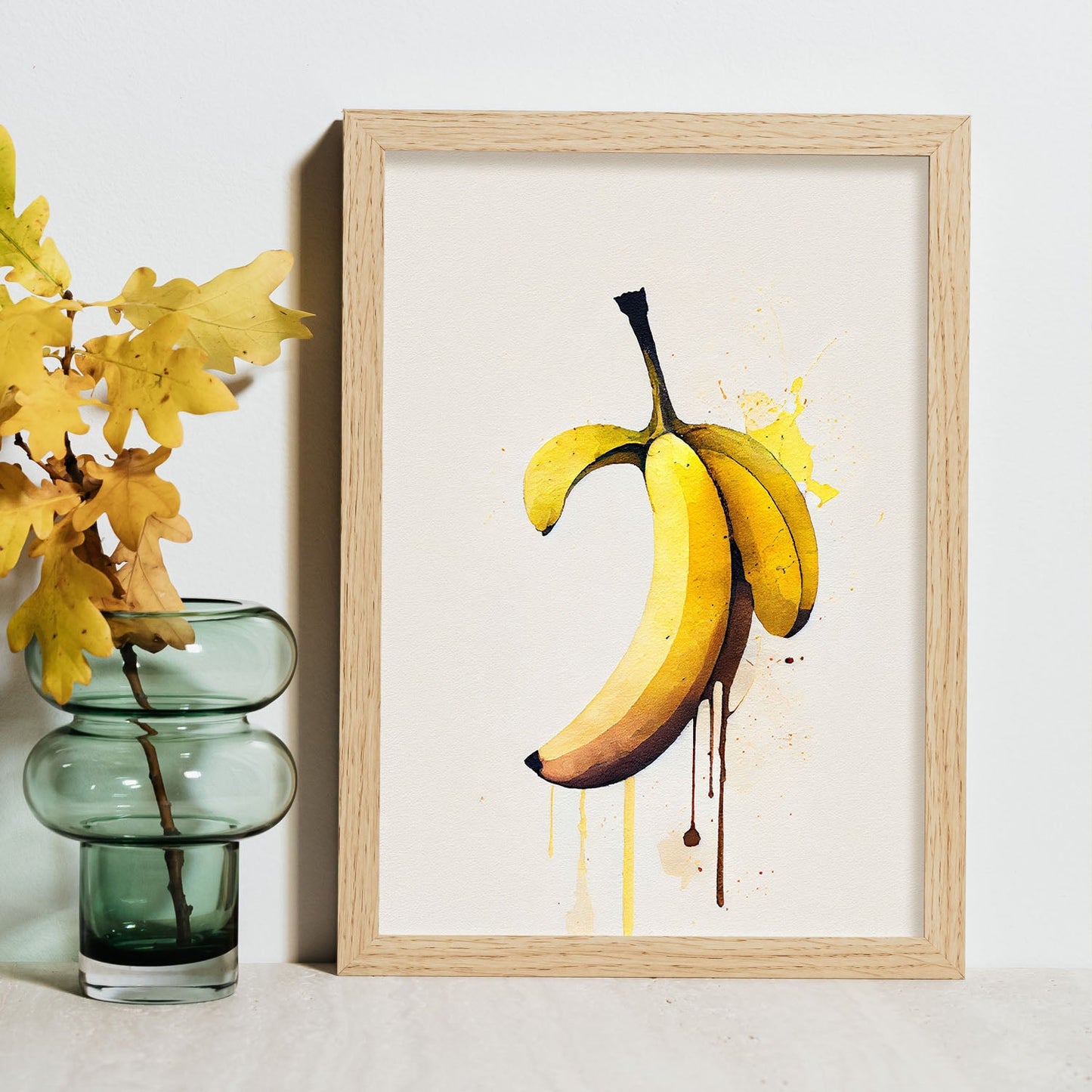 Nacnic Lámina Minimalista de Banana