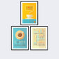 Set de láminas de café. Posters de tipos de café. Café retro 2.-Artwork-Nacnic-Nacnic Estudio SL