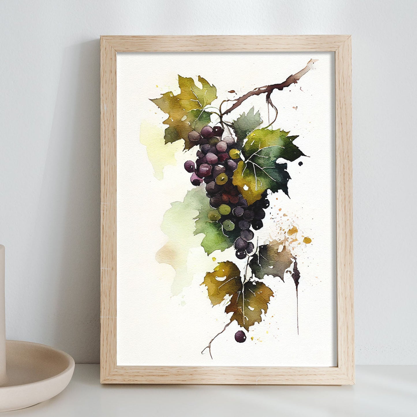 Lámina Minimalista Nacnic Uvas_2