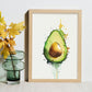 Lámina Minimalista de Aguacate Nacnic