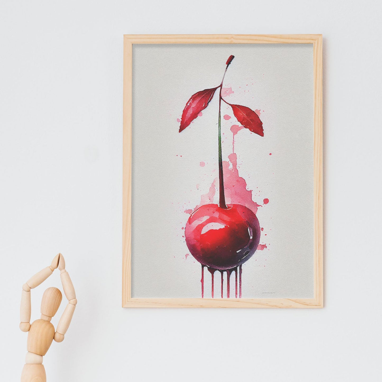 Nacnic Lámina Minimalista de Cerezo_1