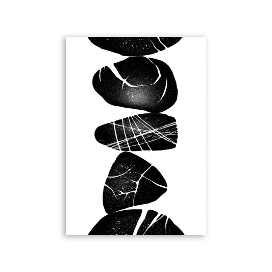 Lámina Abstracta Nacnic Piedra Negra