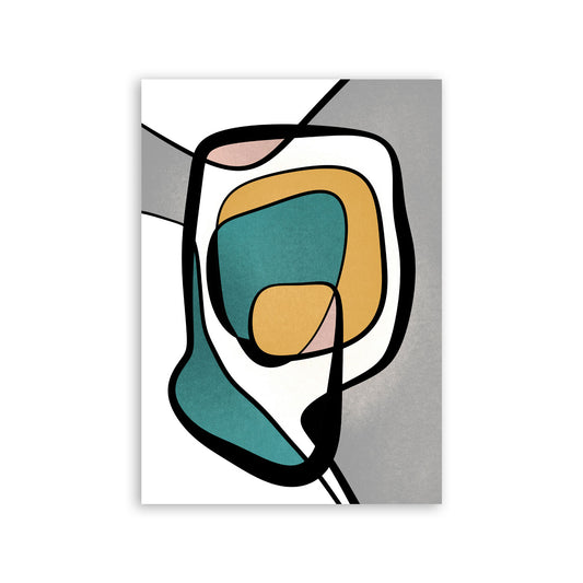 Lamina Nacnic Colores Retro en Abstracto