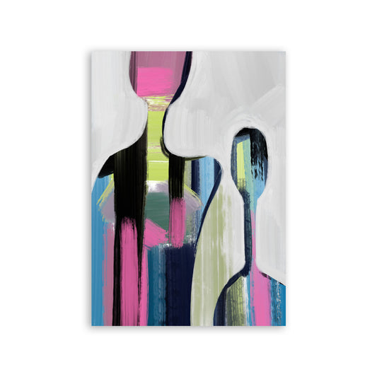 Lamina Abstracta de Diseño Humano Nacnic