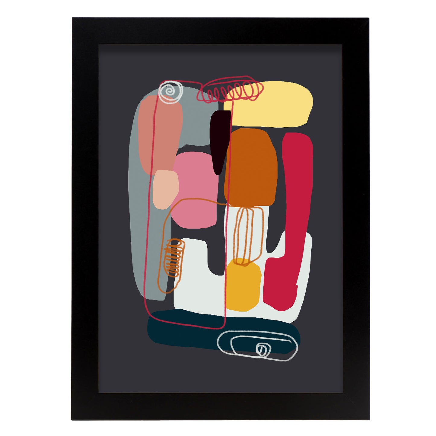 Nacnic Lámina Abstracta de Diseño de Color del Manguito
