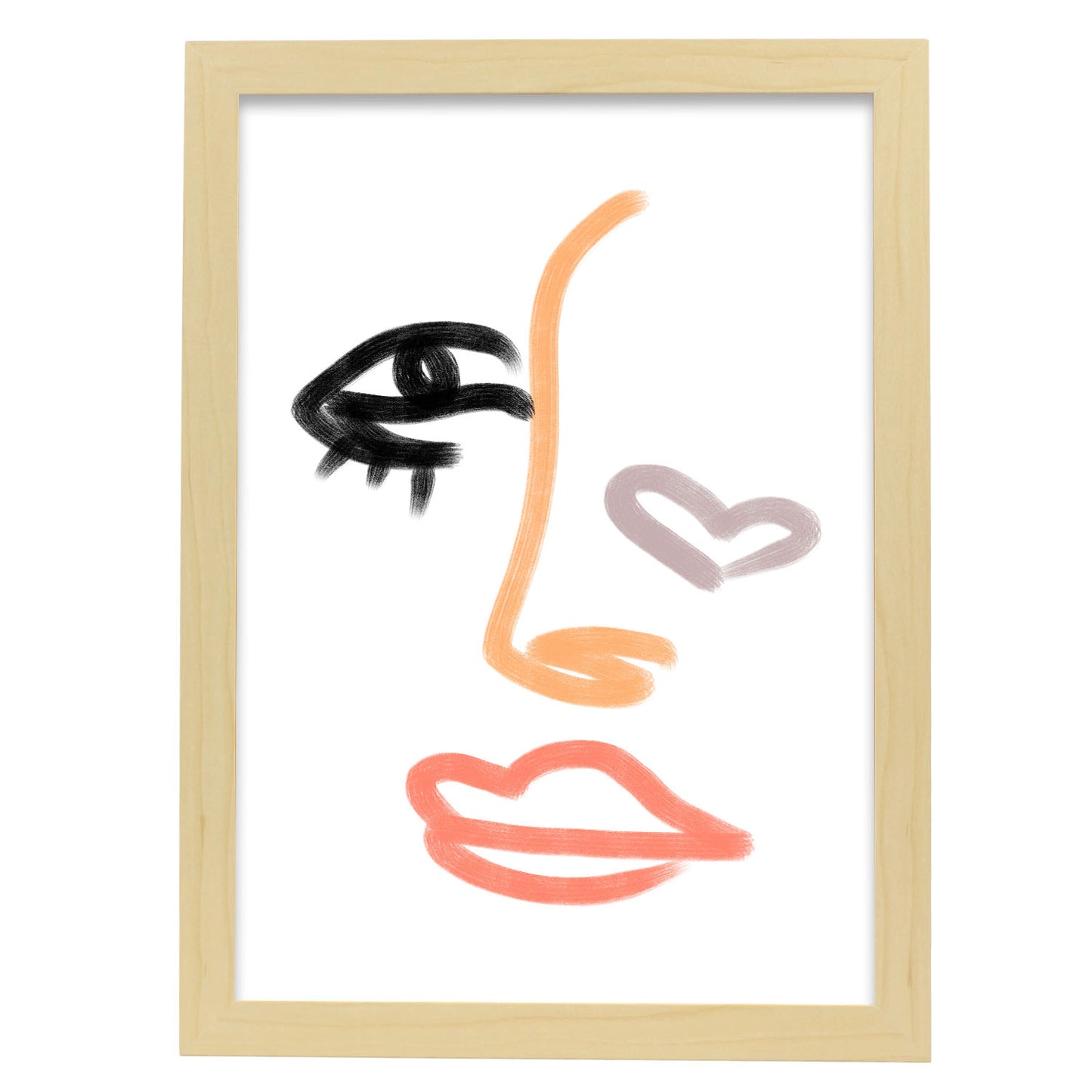 Nacnic Lámina de Diseño Facial Imperturbable para Mujer Surtida