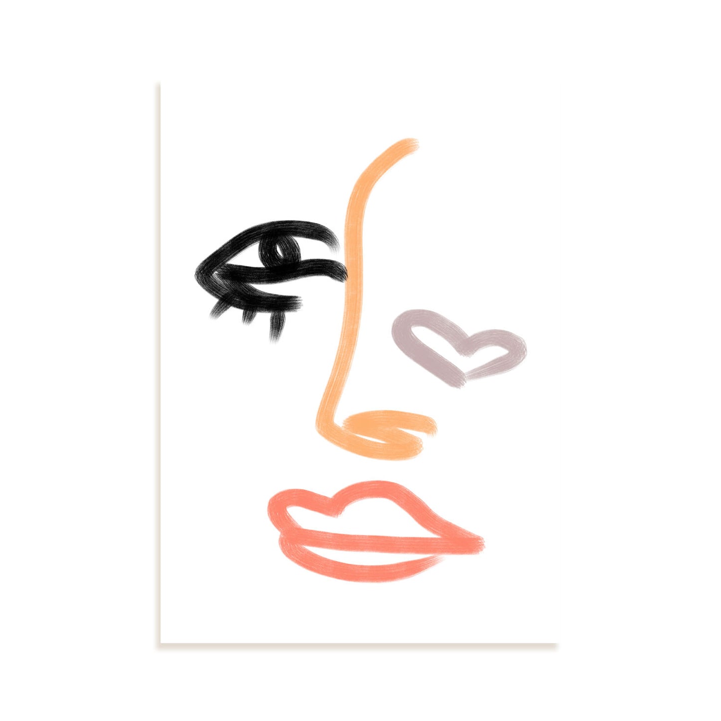 Nacnic Lámina de Diseño Facial Imperturbable para Mujer Surtida