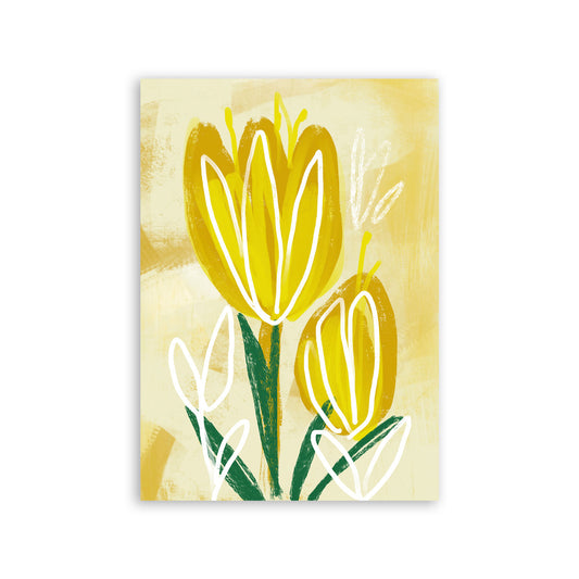 Lámina Nacnic de Tulipanes Amarillos