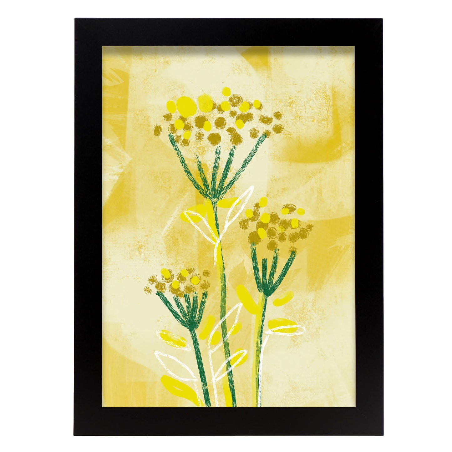 Lámina Nacnic Brotes Amarillos en Flores Surtidas
