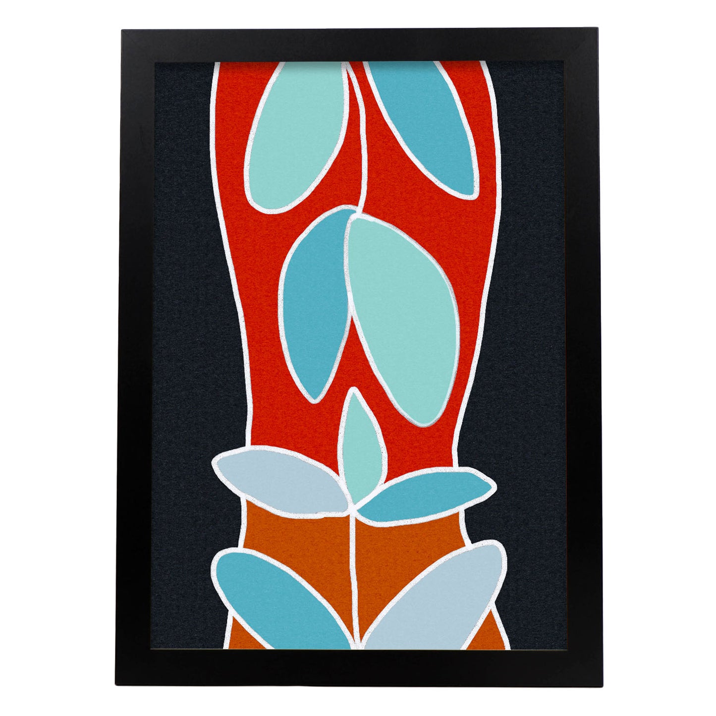 Nacnic Lámina de Diseño de Hojas Ornamentadas con Flores Surtidas