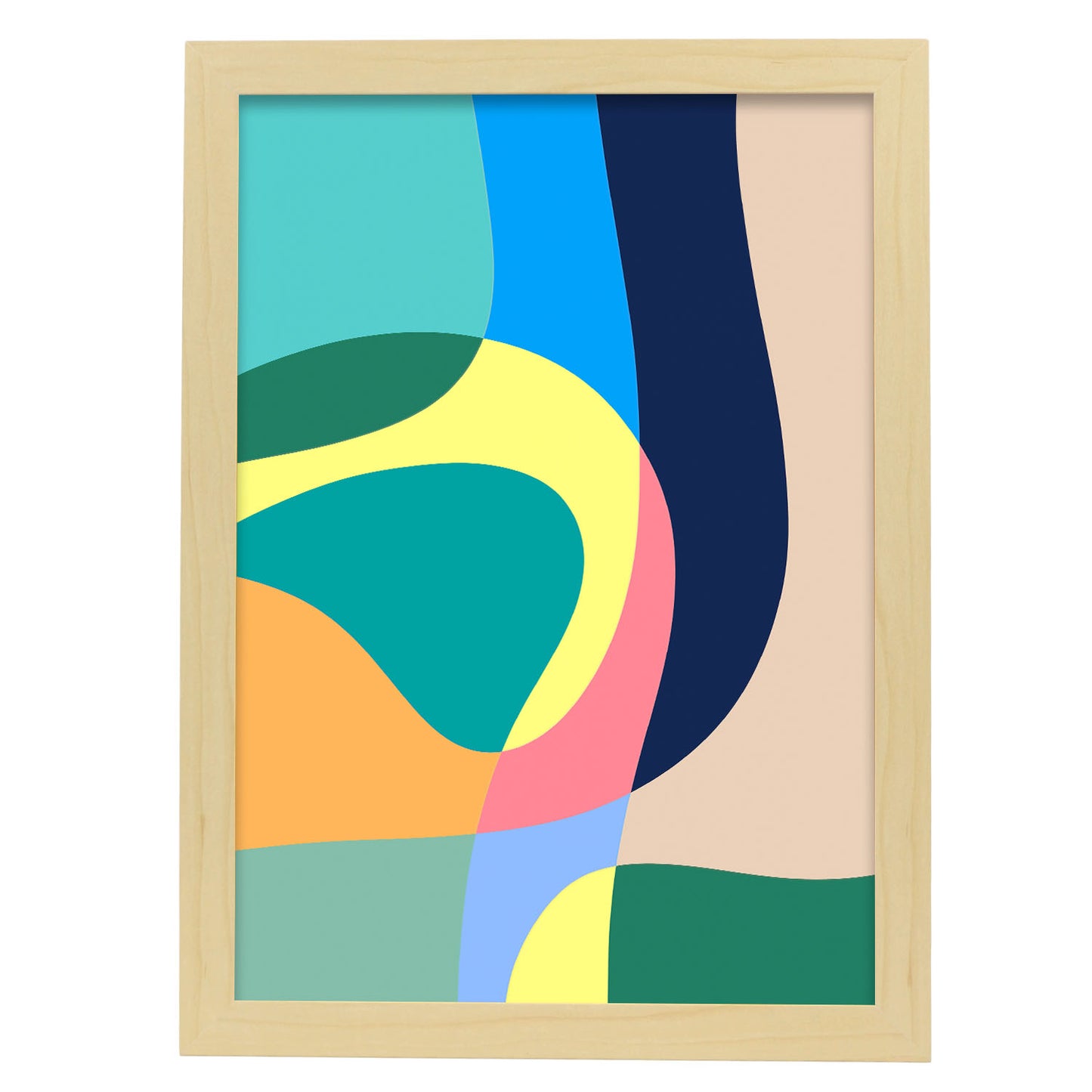 Lamina Nacnic Colores Inspiradores en Abstracto