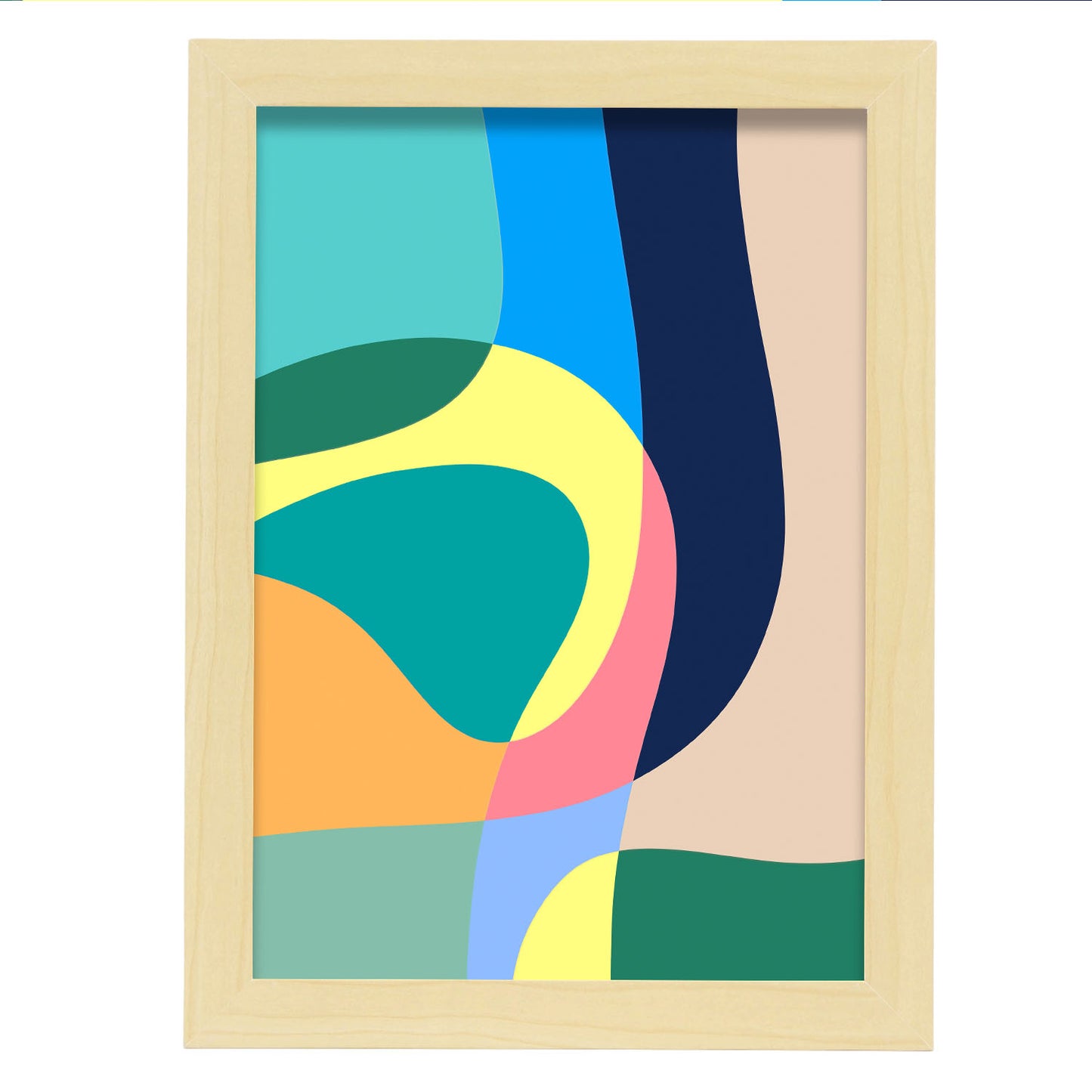 Lamina Nacnic Colores Inspiradores en Abstracto