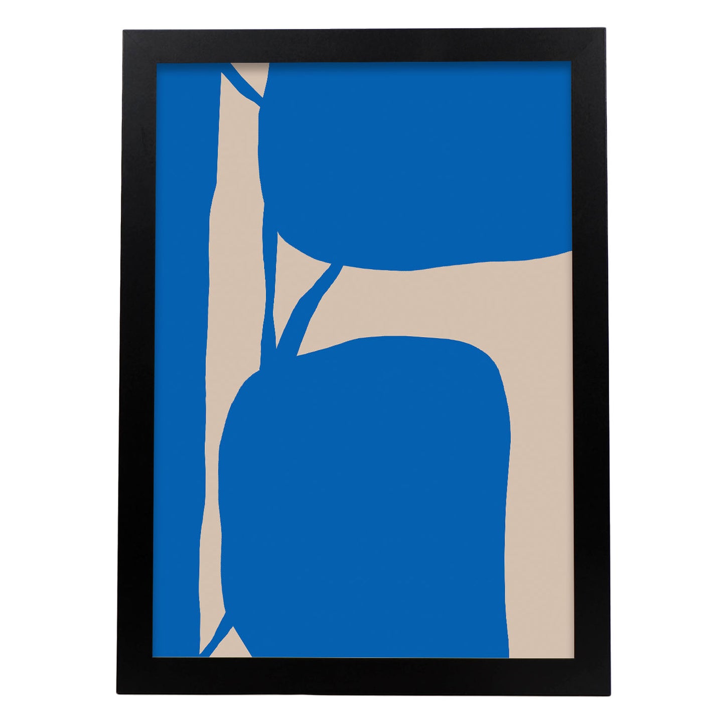 Lámina Abstracta de Diseño Azul Nacnic