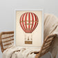 Nacnic Lámina Decorativa con Globo Aéreo