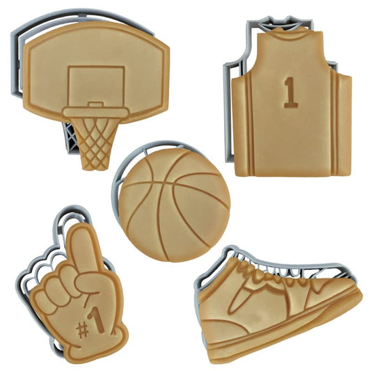 Cortador de galletas de pelota de fútbol de 3 pulgadas, cortador de galletas deportivas con formas y sellos, cortador de galletas de fútbol para suministros de horneado de bricolaje