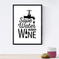 Set de láminas de vino. Posters de vino y bodega. Vino blanco y negro 2.-Artwork-Nacnic-Nacnic Estudio SL