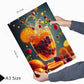 Set de 2 Cuadros de Colores con Té de Frutas Refrescantes Ilustración impresa en estilo Fotográfico para decorar las paredes de Cocina, Despensa, Comedor, Restaurante