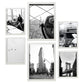 - 6 Láminas Decorativas Nueva York Blanco y Negro - Impresión Arte Fotográfico para Decoración Mural Minimalista, Moderna - A3 y A4.-Artwork-Nacnic-Nacnic Estudio SL