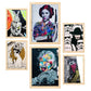 - 6 Pósters Fotográficos Graffiti Callejero - Impresión Mural Arte Pop Urbano - Láminas Decorativas Modernas Banksy - A3 y A4 -Artwork-Nacnic-Marco Madera clara-Nacnic Estudio SL