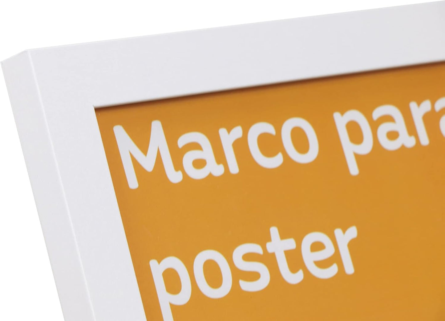 Set 24 Marcos A4 - Madera MDF Blanco y Plexiglás - Fotografía, Láminas, Diplomas