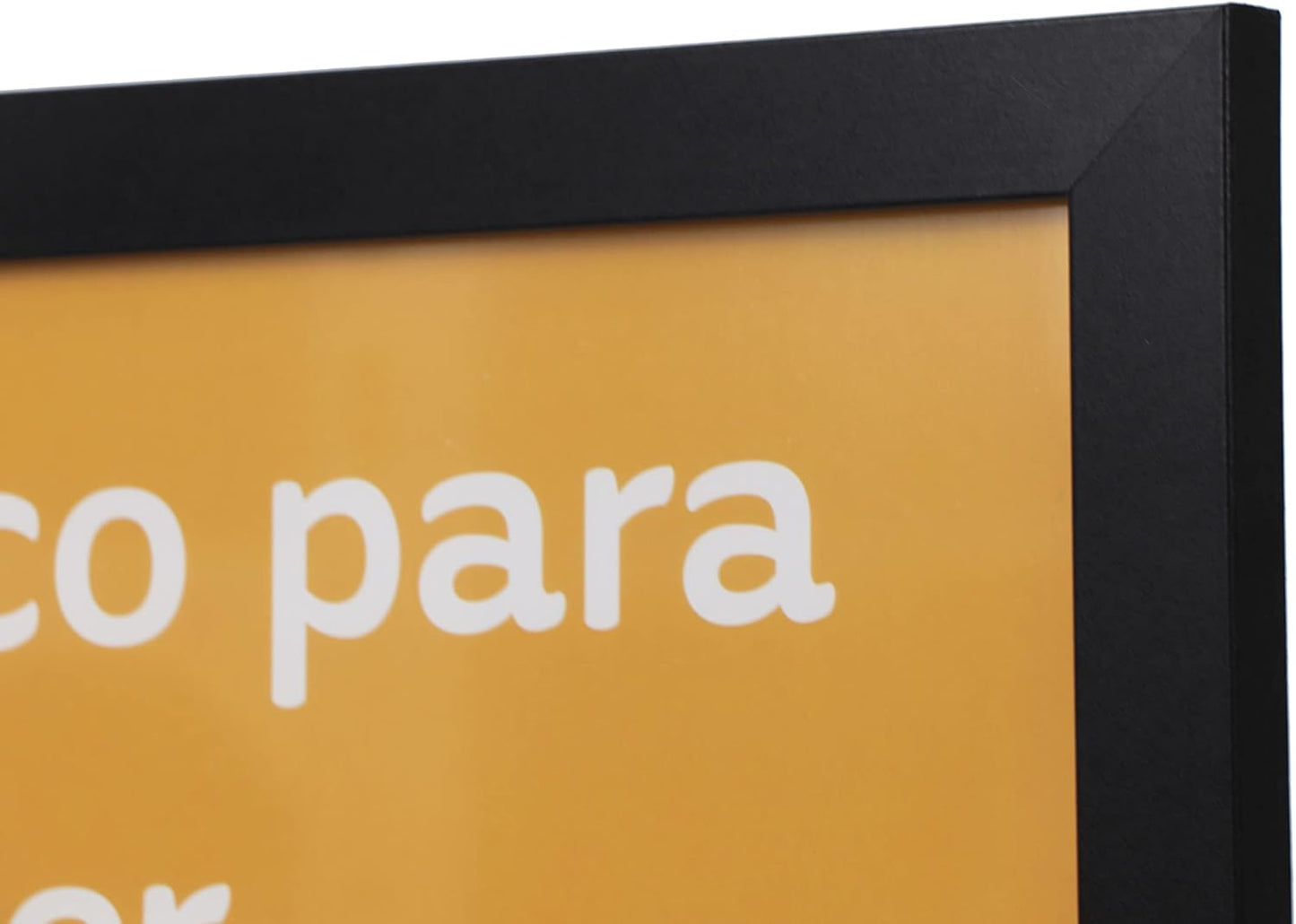 Set 24 Marcos A4 - Madera MDF Negro y Plexiglás - Fotografía, Láminas, Diplomas