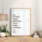 Lamina artistica Decorativa con ilustración de Rather Make Mistakes tamaño A3 Estilo Mensaje inspiracional para Decorar el hogar, salón, Habitaciones, Estudios