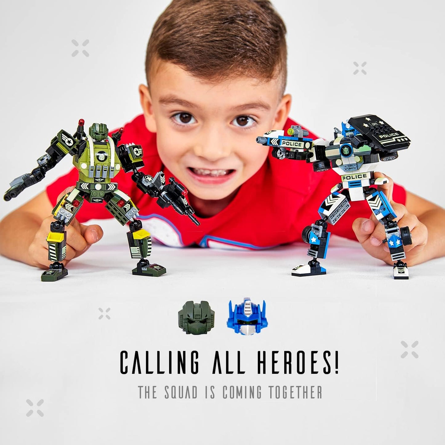 Jitterygit Juguete de construcción de robot de dinosaurio del ejército, regalo para niños, regalo STEM de cumpleaños perfecto para niños de 7, 8, 9, 10 y 11 años (398 piezas) Robotryx