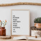 Lamina artistica Decorativa con ilustración de Rather Make Mistakes tamaño A3 Estilo Mensaje inspiracional para Decorar el hogar, salón, Habitaciones, Estudios