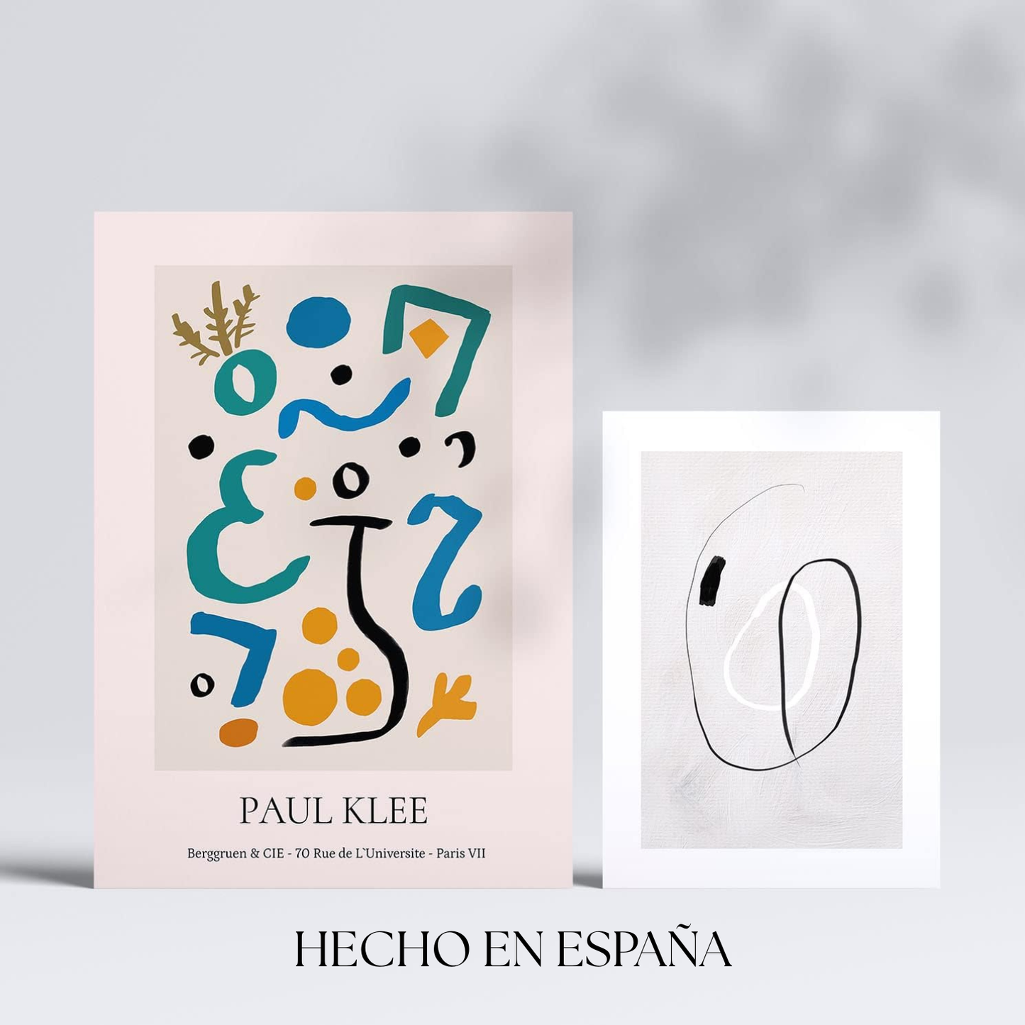 Set de 6 láminas de Modernismo Estética Collage