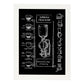 Láminas de café. Poster con diseño Espresso.-Artwork-Nacnic-A3-Marco Blanco-Nacnic Estudio SL