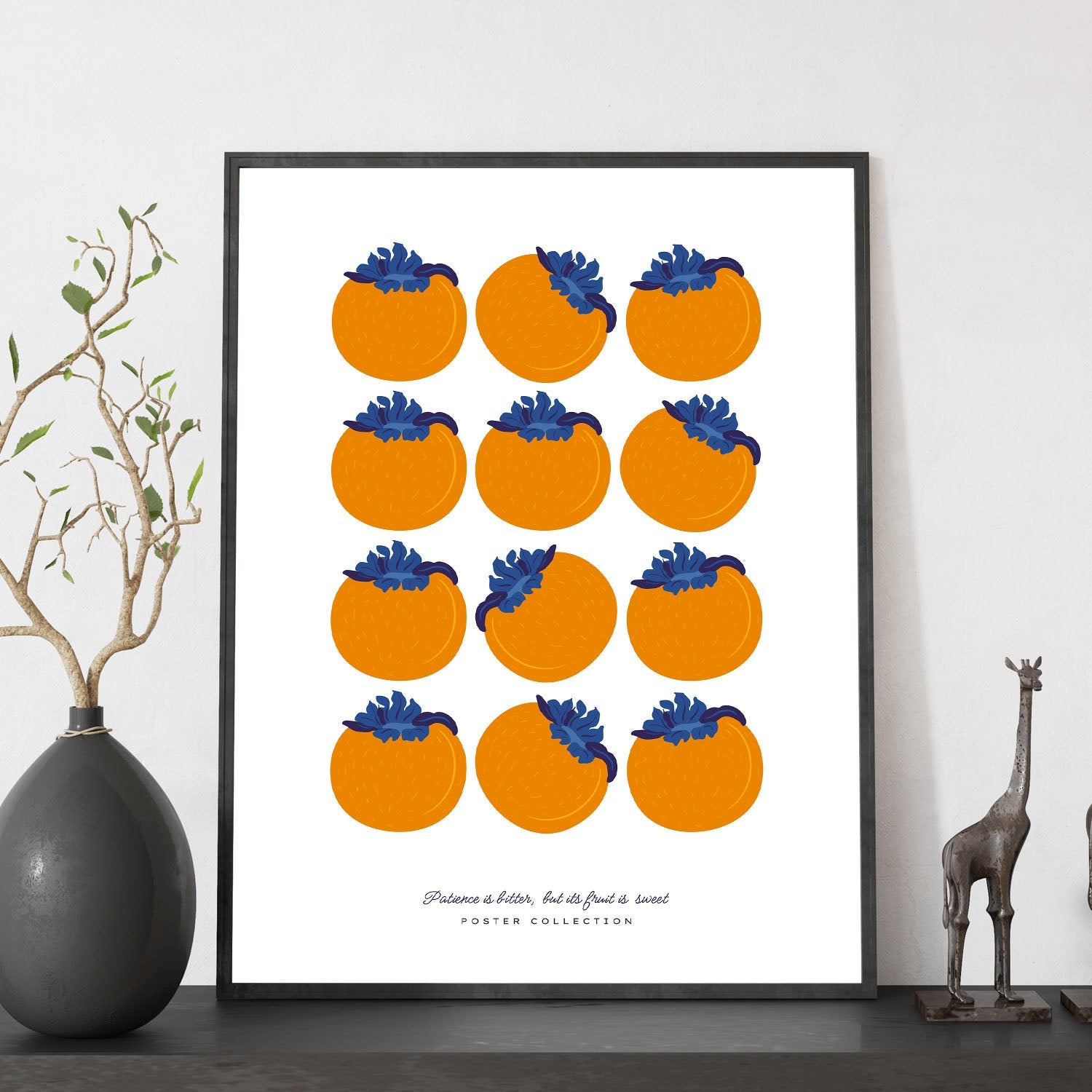Persimmons 3x4-Artwork-Nacnic-Nacnic Estudio SL