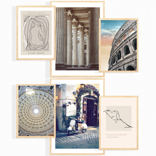 Láminas Fotográficas Arte en Roma