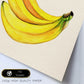 Poster cuadrado de El poder de tres. Lámina de frutas y verduras de forma cuadrada, ilustrada con dibujos a color.-Artwork-Nacnic-Nacnic Estudio SL