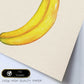 Poster cuadrado de Sabor canario. Lámina de frutas y verduras de forma cuadrada, ilustrada con dibujos a color.-Artwork-Nacnic-Nacnic Estudio SL