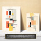 Lámina Bauhaus en Colores Pastel