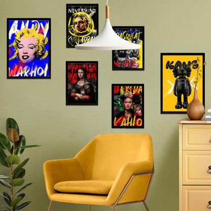 Lamina Pop Grafiti de Celebridades Iconicas