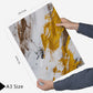Abstract colors brown white gold shapes