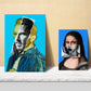 Iconic Frida Van Gohg Collage Pop Art