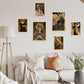 Laminas Tarot Arcana en Negro y Oro