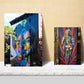 Graffiti , Frida, Jackson, Teresa, Einstein. Street art