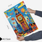 Monuments inspired by Mary Blair. Luxor, Big Ben, Egipto, Chichen Itza, Notre Dame, Itsukushim