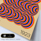 Geometrico Bauhaus colores y formas vibrantes