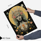 Collage ilustración surrealista estilo esoterico mistico