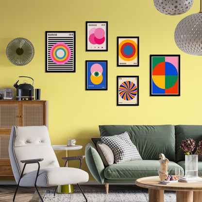 Formas Geometricas Bauhaus colores llamativos