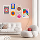 Formas Geometricas Bauhaus colores llamativos
