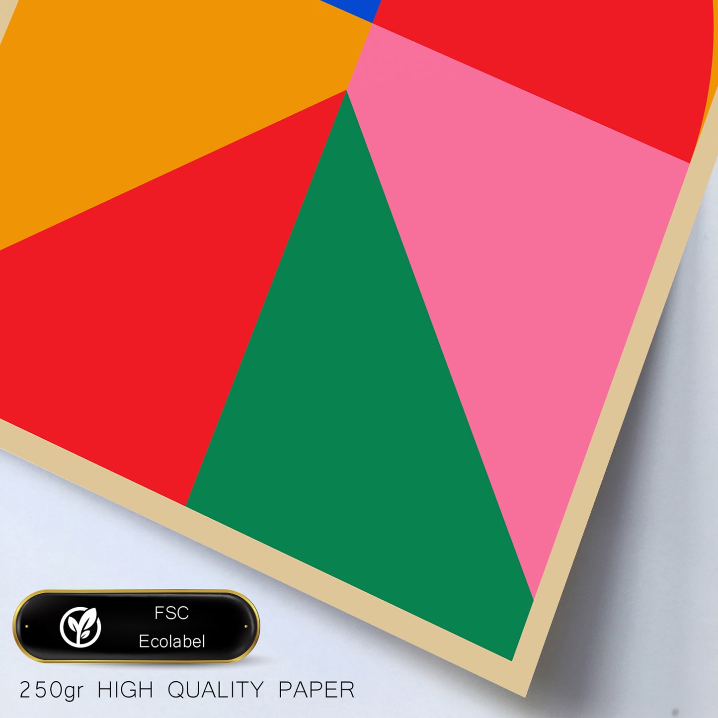 Geometrico Bauhaus lleno de color
