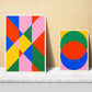 Geometrico Bauhaus lleno de color