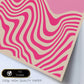 Set de 6 pósters Bauhaus geométricos en rosa y fucsia. Diseños modernos con formas abstractas para decorar habitaciones, oficina o espacios creativos. Tamaños A3 y A4.