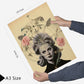 Collage surrealista floral estilo esoterico mistico