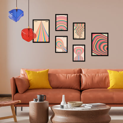 Geometrico Bauhaus formas colores pastel